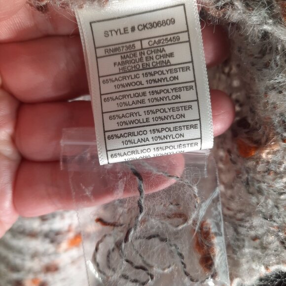 Cupcakes And Cashmere Wool Speckles Open Front Knit Cardigan - Picture 7 of 11